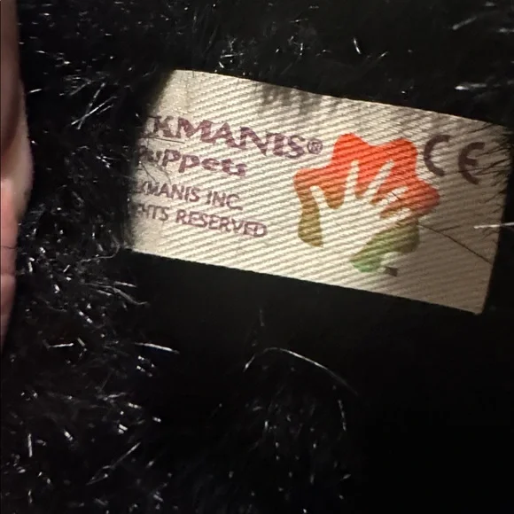 Folkmanis Folktails Plush Skunk Hand Puppet Stuffed Animal - Picture 2 of 6